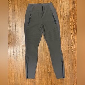 Athleta Charcoal Headlands Moto Hybrid Tight